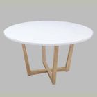 WHITE ASPECT DINING TABLE