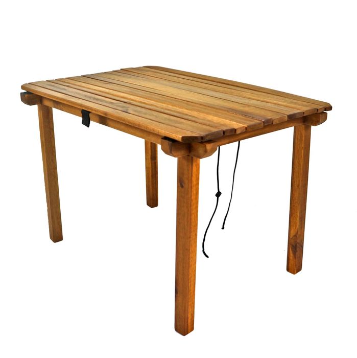 180812 - Relax Table Acacia Wood with Fabric Natural Colour