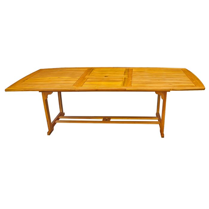 582012 - Ext. Dining Table, Acacia Wood Natural Colour