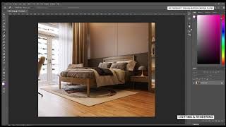 Furniture visualisation work process