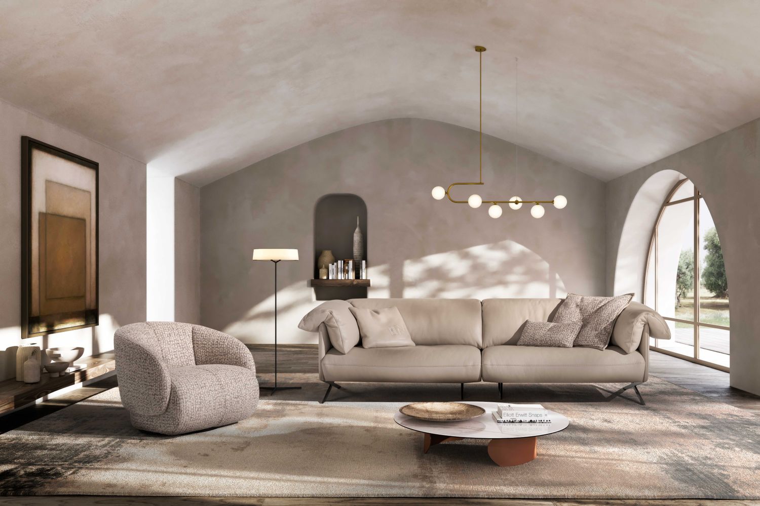 INCANTO ITALIA - DIGIO? LEATHER - SOFITALIA INTERNATIONAL