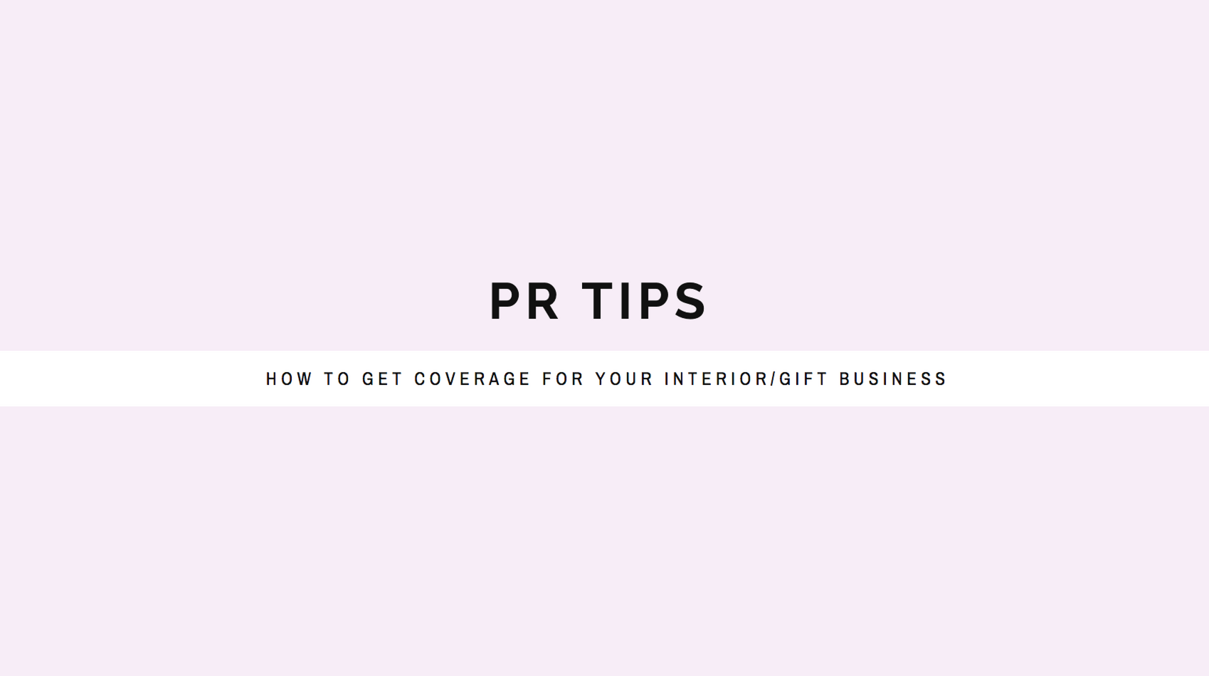 The 5 essential steps to securing great PR for your brand