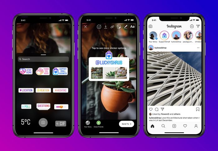 Instagram launches ‘Support Small Business’ sticker