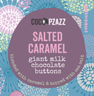 Salted Caramel Giant Chocolate Buttons