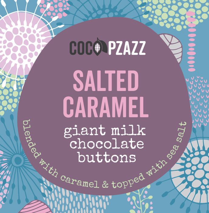 Salted Caramel Giant Chocolate Buttons