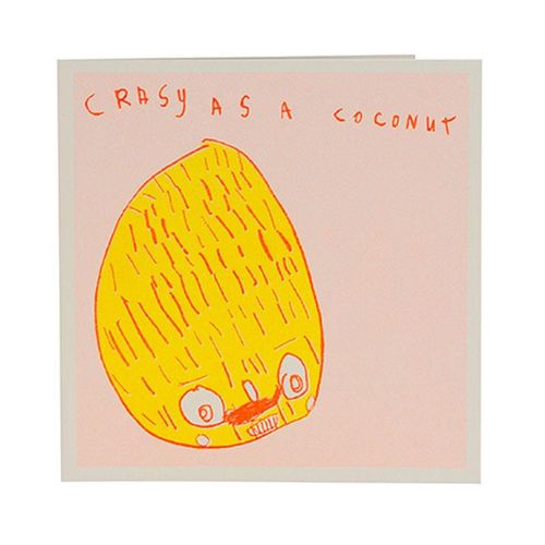 Crazy as a Coconut Card
