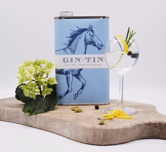 Illustrated Tins Full Of Gin