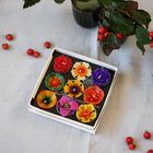 Big Assorted Tropical Flower Scented Tea light Set