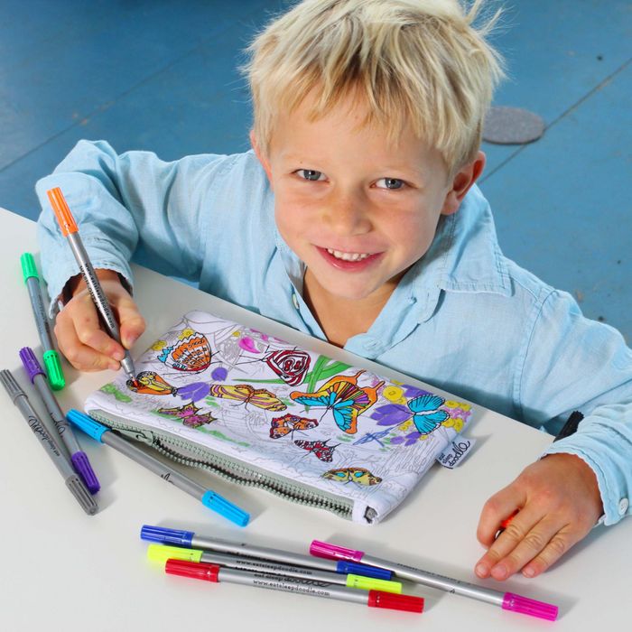 butterfly pencil case