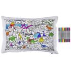 dinosaur pillowcase