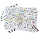 world map activity paper