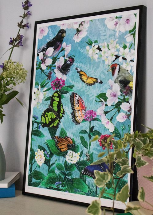 The Butterflies' Beauty - Giclée Print
