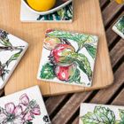 Garden Fruits - Tile coaster collection