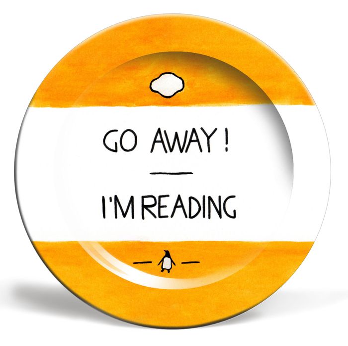 Go Away, I'm Reading! by Karen Murray