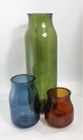 Coloured and Textured 100% recycled glassware