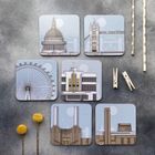 London Set of Assorted Coasters