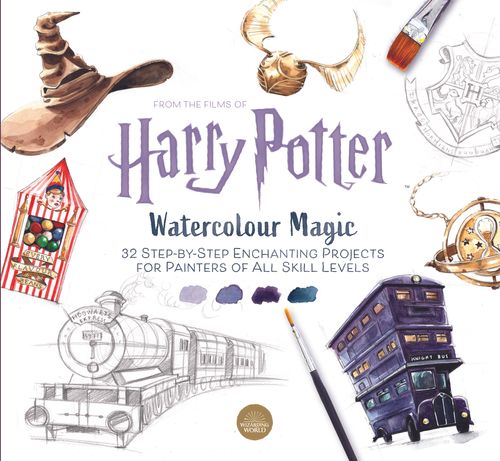 Harry Potter Watercolour Magic (9781911682479, £19.99)