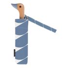 Denim Moon Compact Umbrella