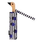 Polka Stripe Compact Umbrella