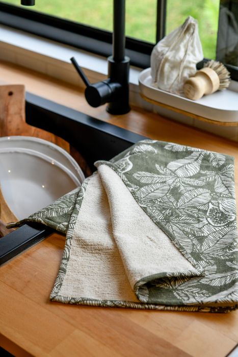 Raine & Humble's Fig Kitchen Textiles