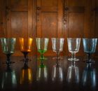 Hand blown Recycled Glass Tumblers & Wine Glasses