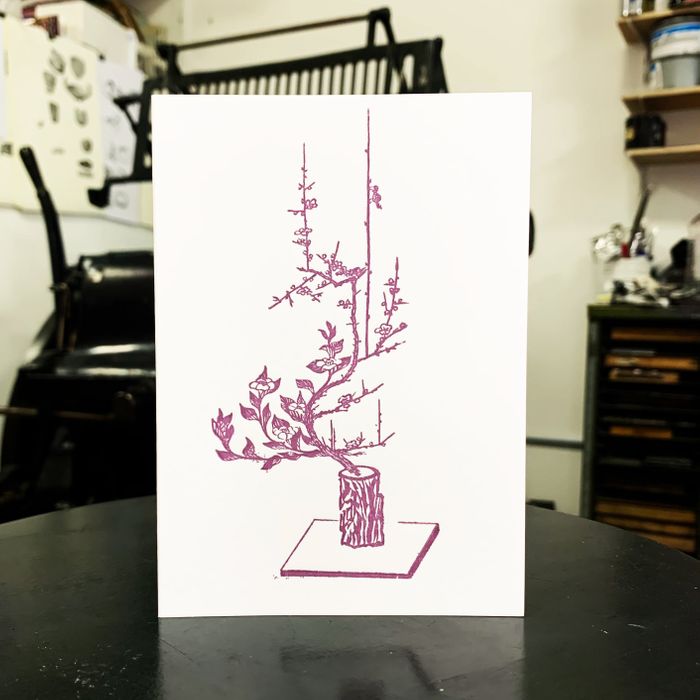 Ikebana 4 Purple