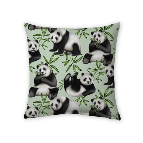 Giant Panda - Velvet Cushion