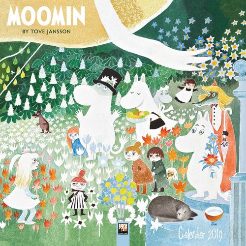 Moomin by Tove Jansson Wall Calendar 2019