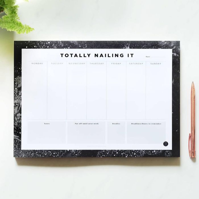 Weekly Desk Planners