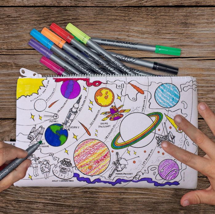 space explorer pencil case