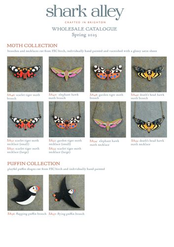 Shark Alley - Moth & Puffin Collection Spring 2025