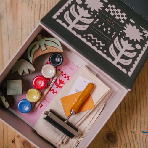 The first block printing kits with community at the heart