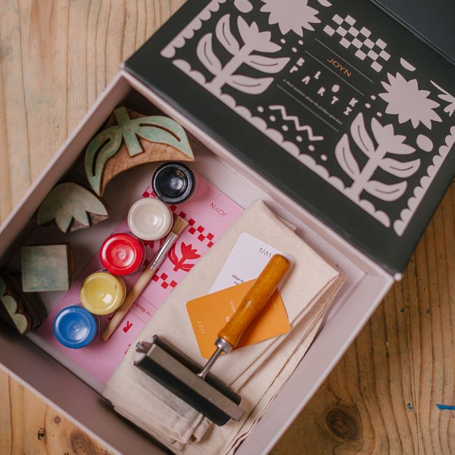 The first block printing kits with community at the heart