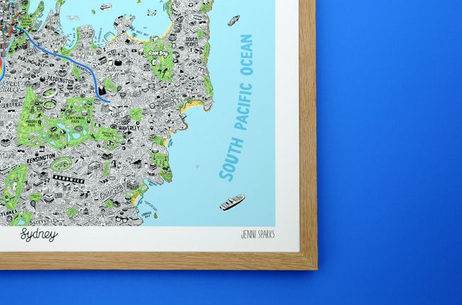 Sydney Mapped by Jenni Sparks