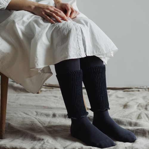 Linen Five Finger Open Toe Socks / memeri