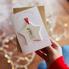 Snowman Christmas Keepsake Card