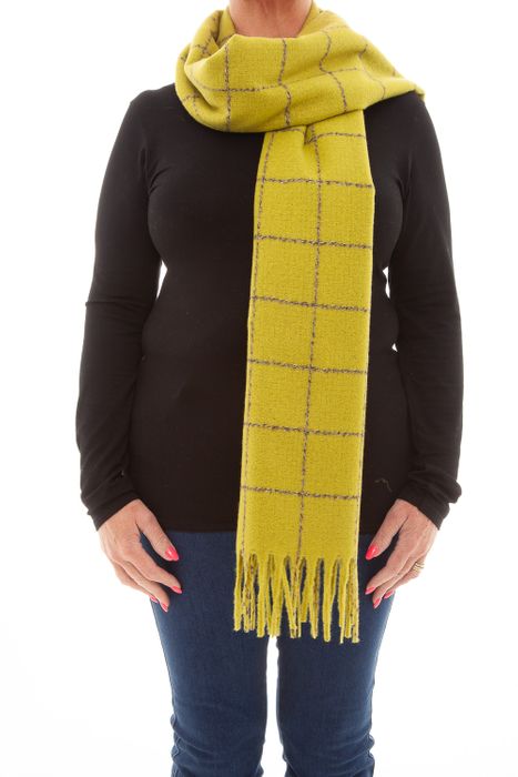 Brushed Check Scarf