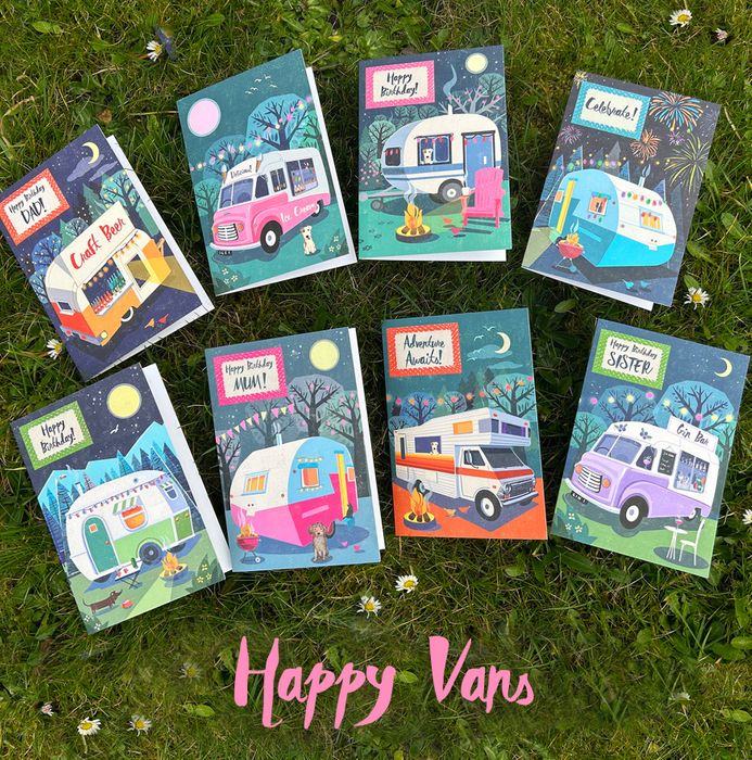 Happy Van Cards
