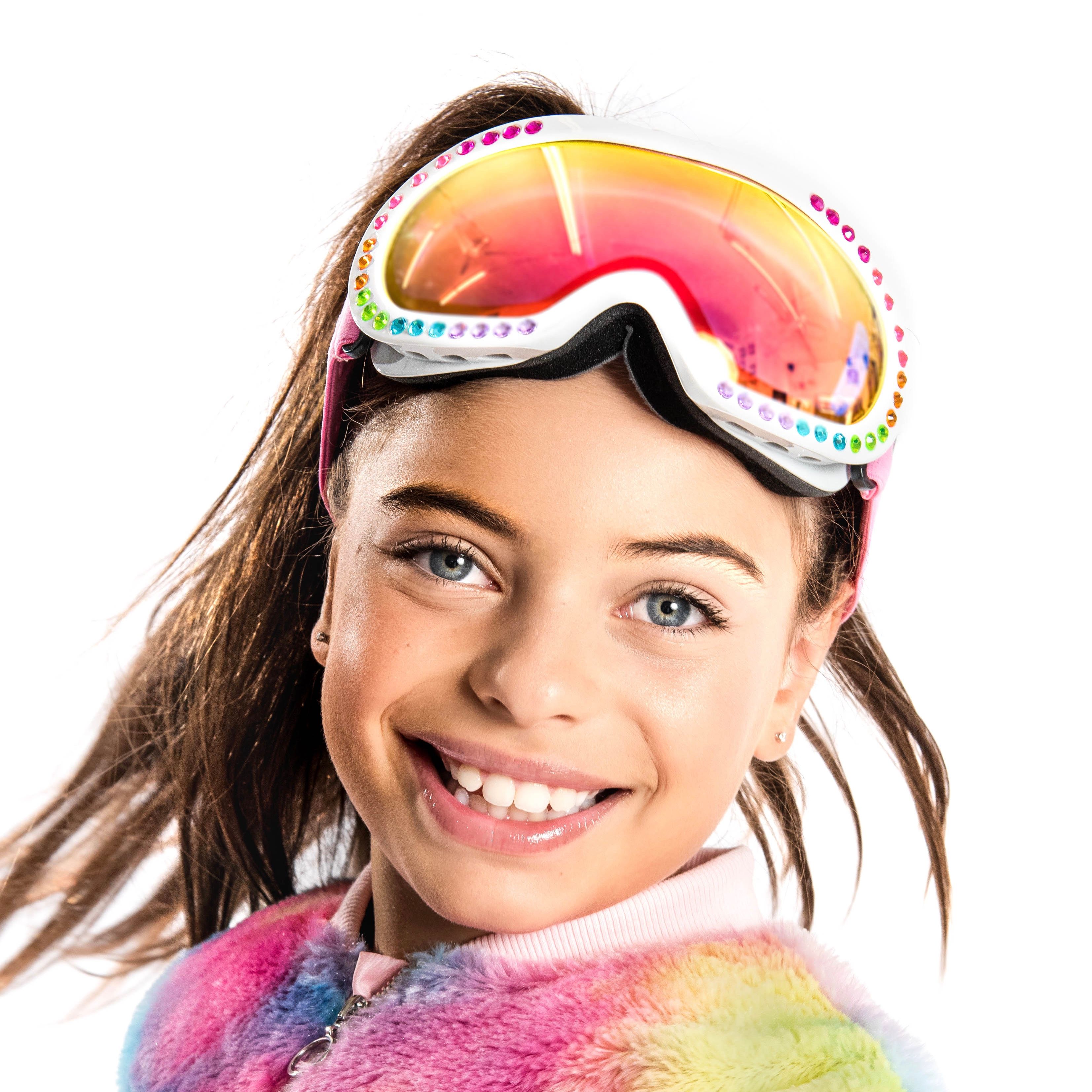 Rainbow Stone Ski Goggles Top Drawer