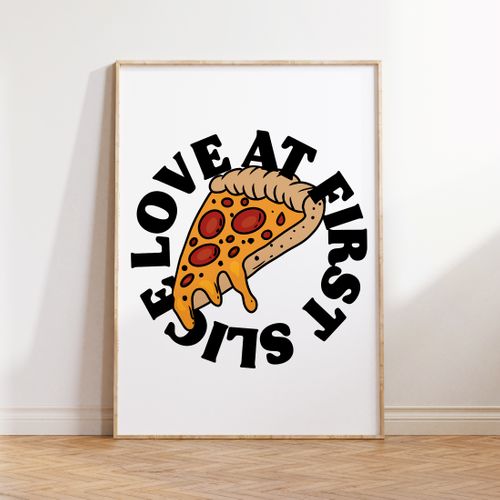 Love At First Slice Print