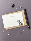 Boxed Letterpress Correspondence Notelets