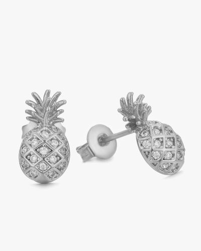 Lola Pineapple Stud Earrings