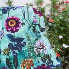 Flower Meadow - printed cotton tea towel