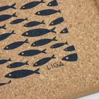 Fish On A Line Tray Printed Cork