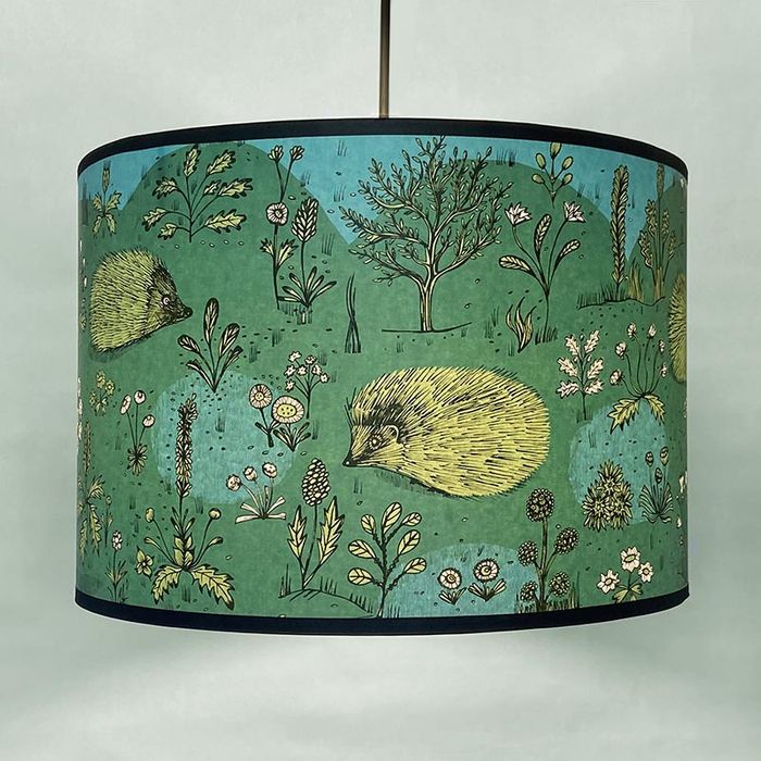 Hedgehog lampshade