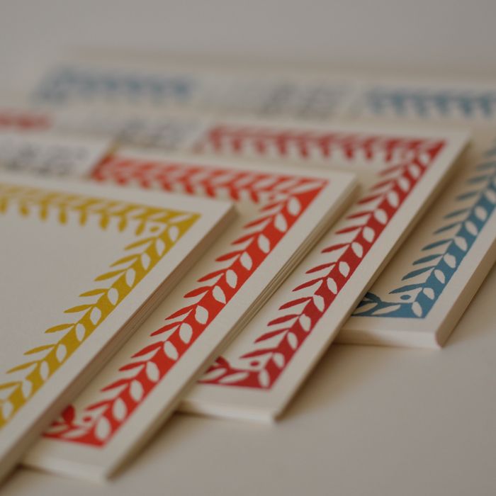 Patterned Envelopes and Notecards