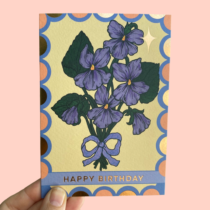 Birth Flower Collection - February Violet