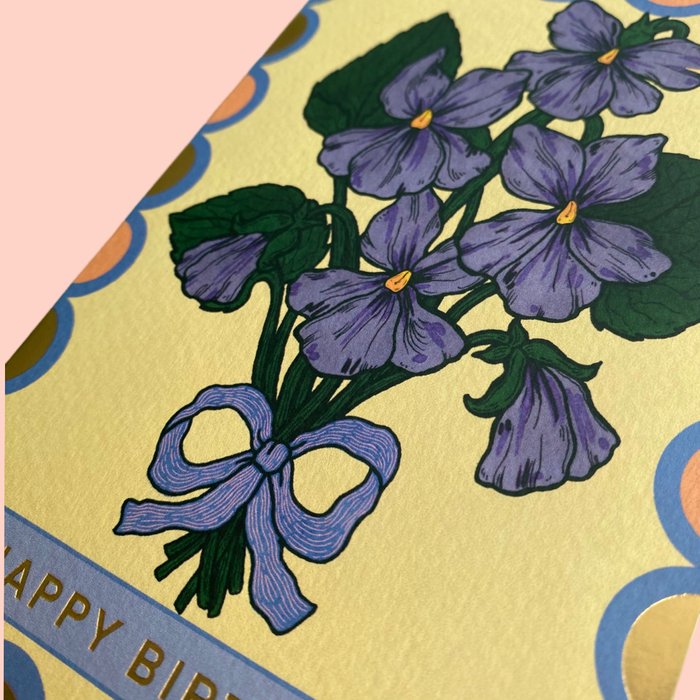 Birth Flower Collection - February Violet