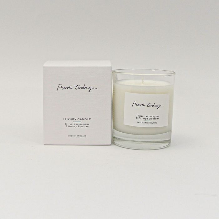 Citrus, Lemongrass & Orange Blossom Candle (One Wick)