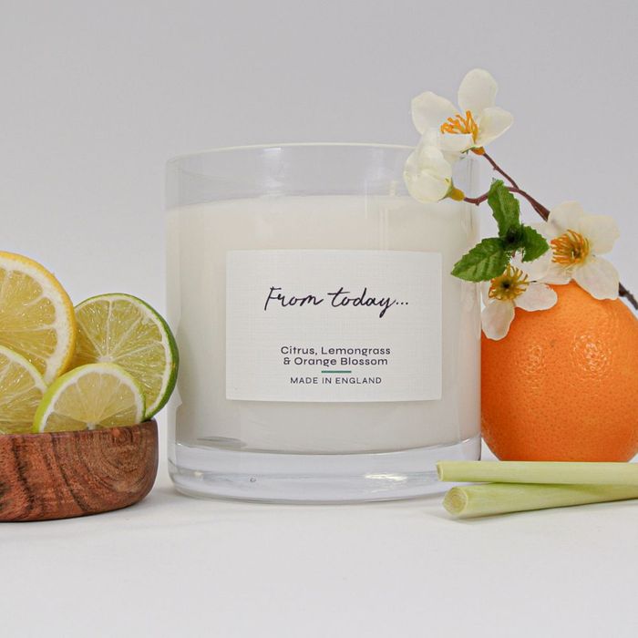 Citrus, Lemongrass & Orange Blossom Candle (Three Wick)